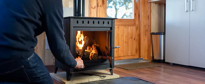 Open Hearth Wood Fireplace Installation in Kingsland, GA